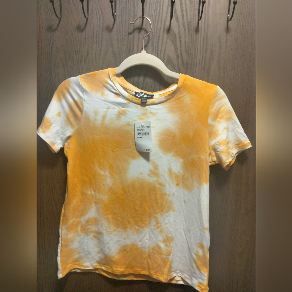 NWT Girl's Freshman Tie Dye Short Sleeve Tee